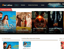 Tablet Screenshot of cinegalaxy.net